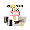 Good'in box MARVEL 2 Funko pop + 2 Goodies