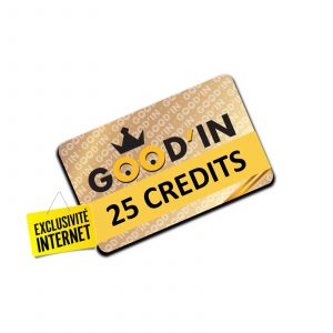 25 Crédits GOOD’IN (Exclu web)