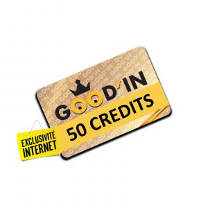 50 Crédits GOOD’IN (Exclu web)