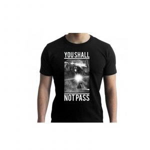 T-Shirt GANDALF “You shall not pass” Noir