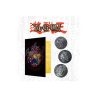 pack 3 pièces collector Yu Gi Oh! avec album numerotées goddin shop fanattik