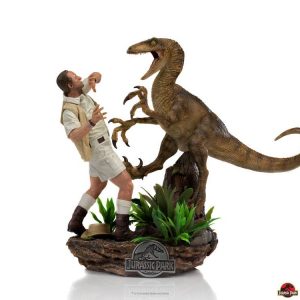 Figurine Jurassic Park Clever Girl Artscale 25cm