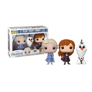 Funko Pop Disney La reine des neiges Elsa, Olaf et Anna – 3 Pack