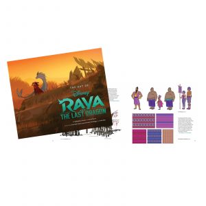 Livre Disney The Art of Raya (Anglais)