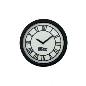 Horloge Murale Retour vers le futur ronde Clock Tower
