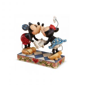 Figurine Disney Mickey et Minnie SMOOCH FOR MY SWEETIE