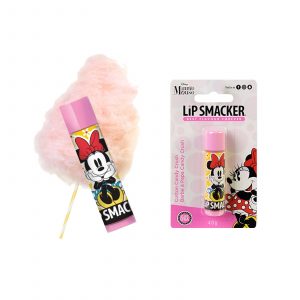 Baume lèvre en stick Disney Minnie Mouse Lip smaker Barbe à Papa 4gr