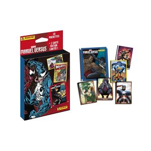 Panini Marvel Versus Pack de 10 pochettes + 1 Carte édition limitée