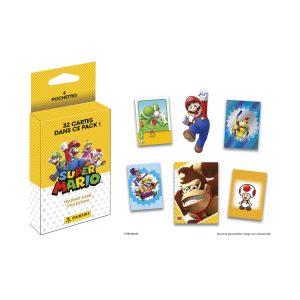 Panini Super Mario Trading Cards collection 4 Pochettes
