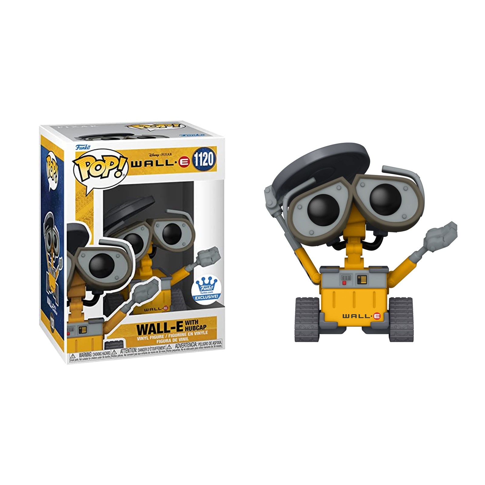 funko pop disney pixar Wall-E 1120 Wall-E hubcap 9cm goodin shop