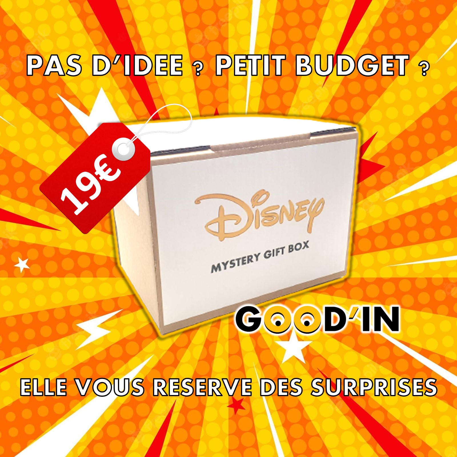 Box mstere cadeau Disney goodin shop