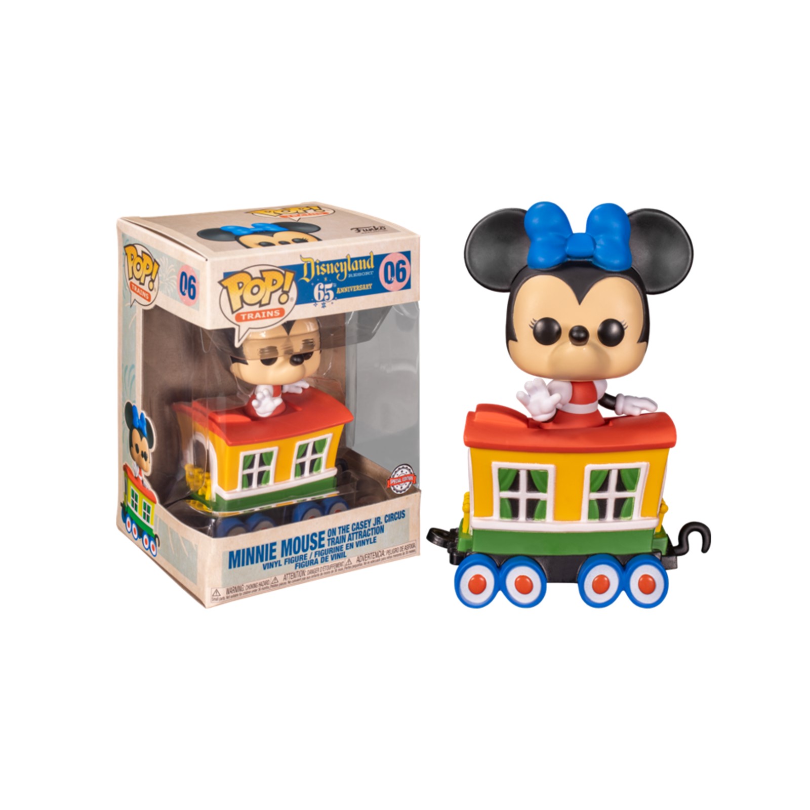 Funko Pop Disney Minnie Mouse in casey Jr – 06