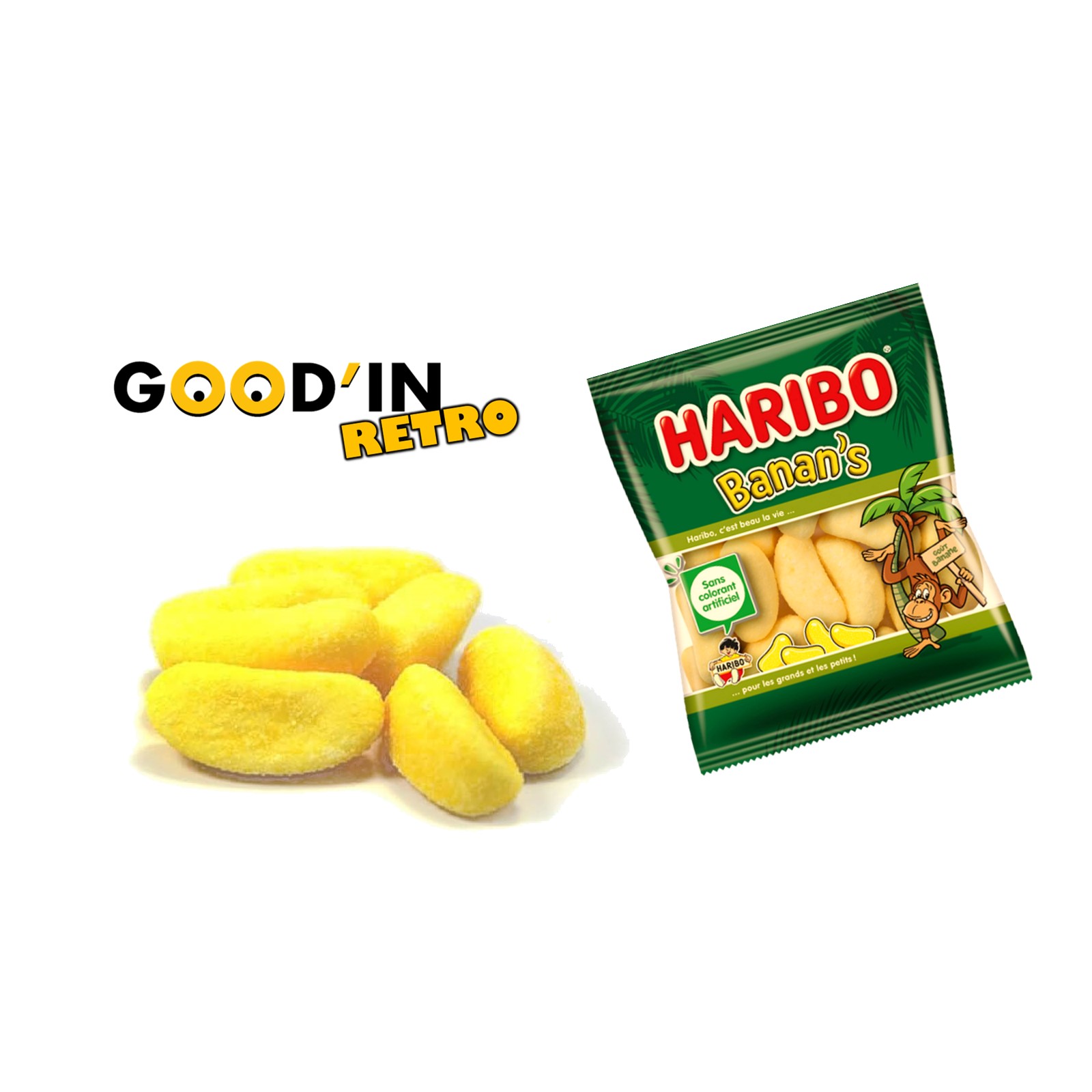 Haribo Mini Banans sachet 30gr