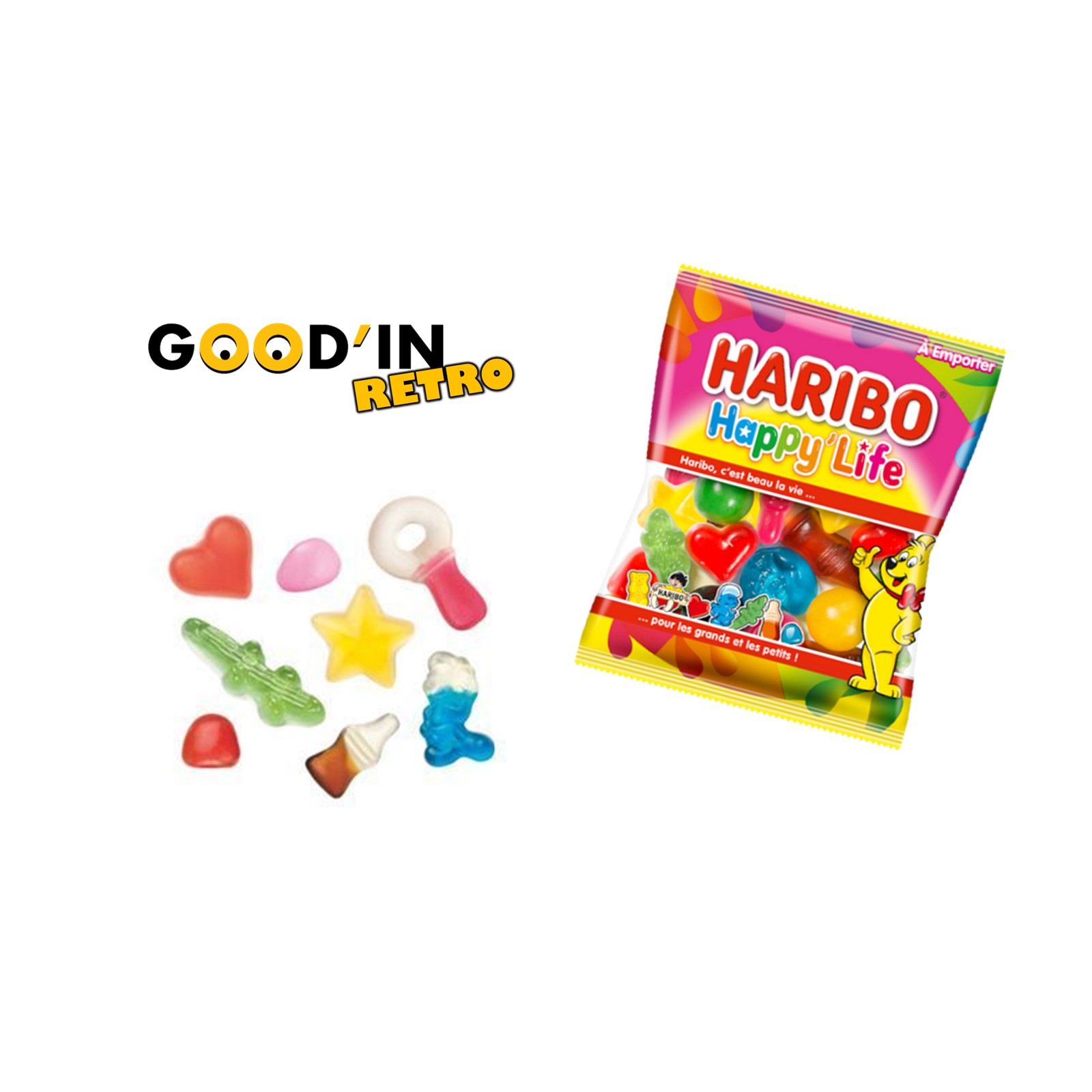 Haribo Mini Happy Life sachet 40gr