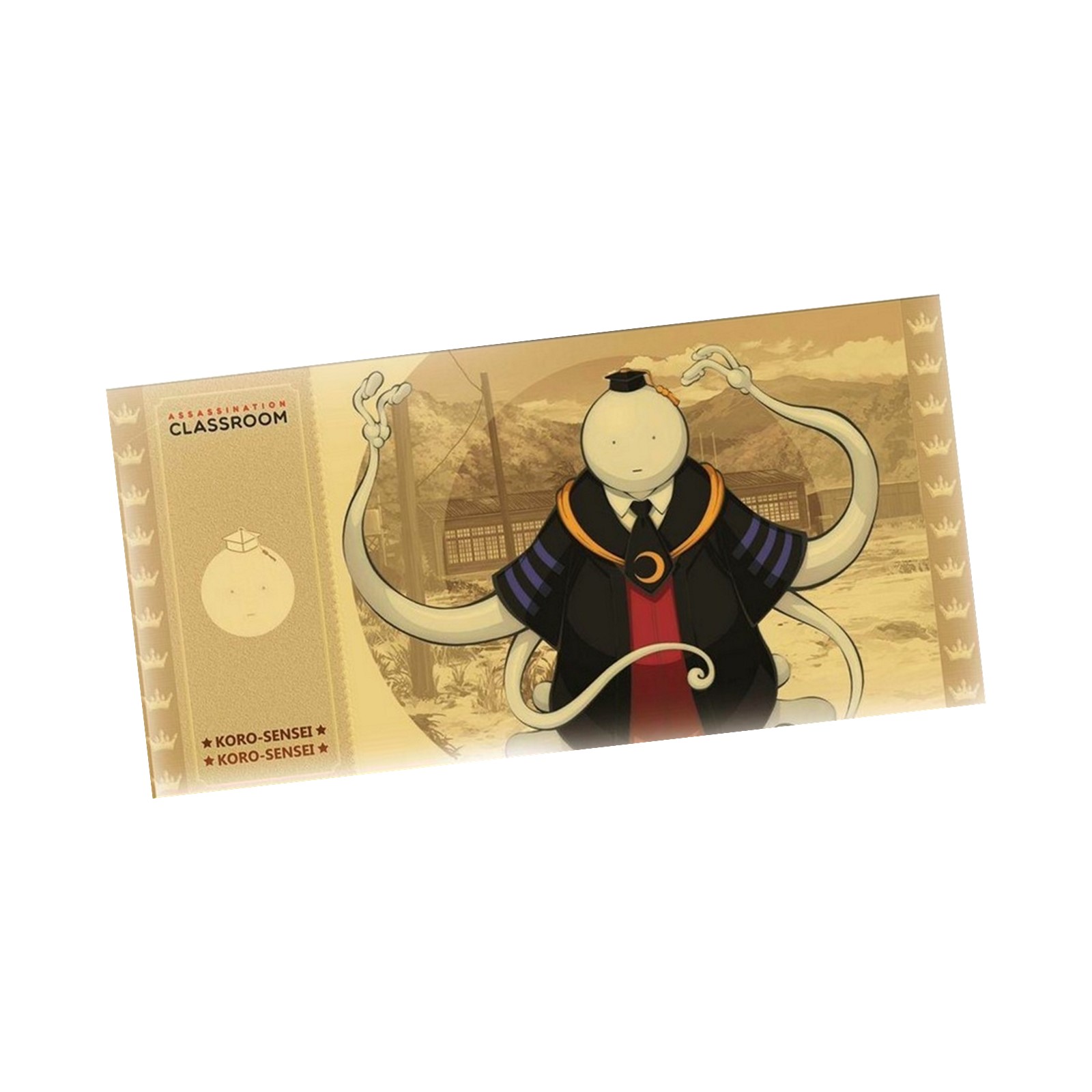 golden ticket Assassination Classroom Koro Sensei collection