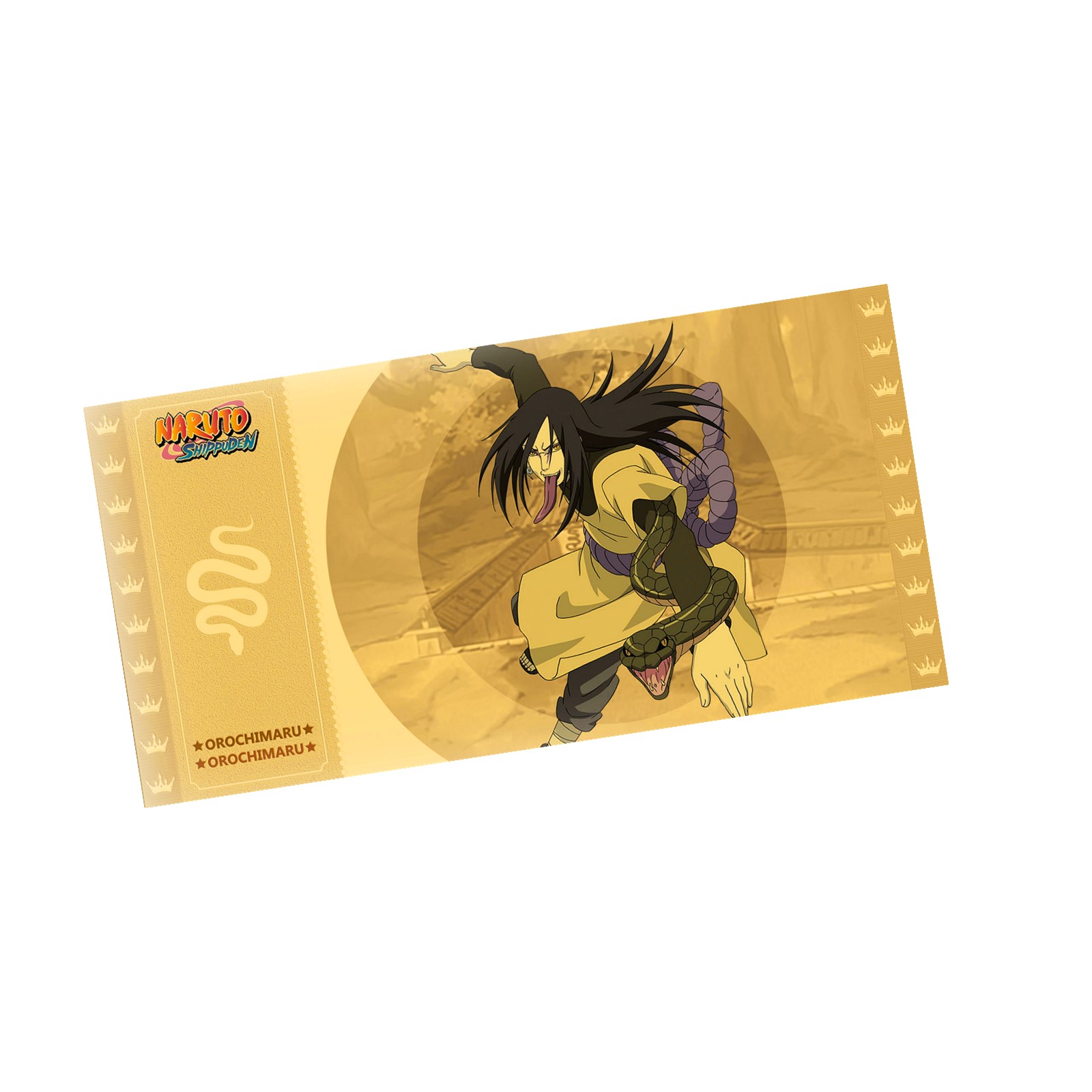 golden ticket Naruto Orochimaru collection 1