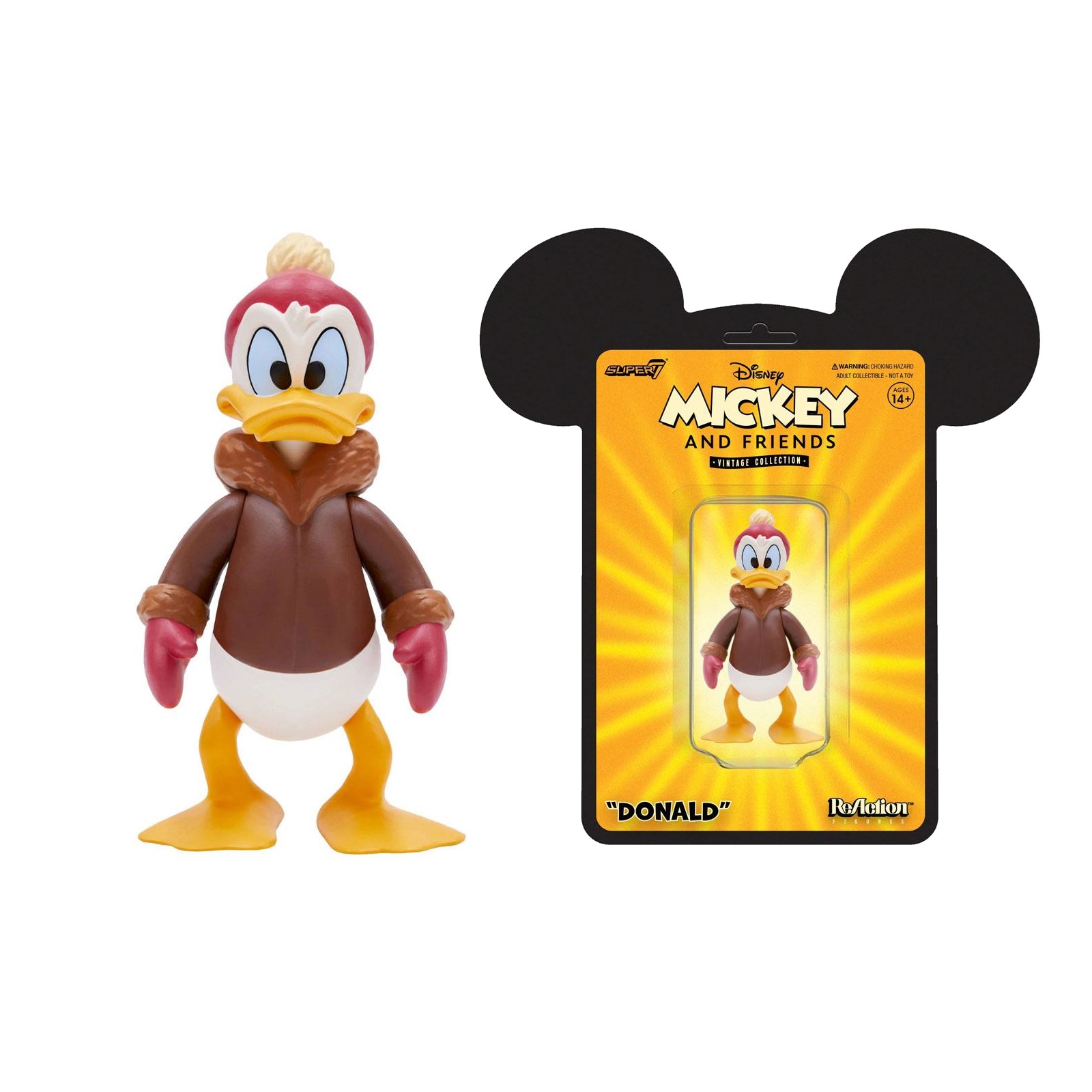 Figurine Disney Super7 Donald Duck Ski
