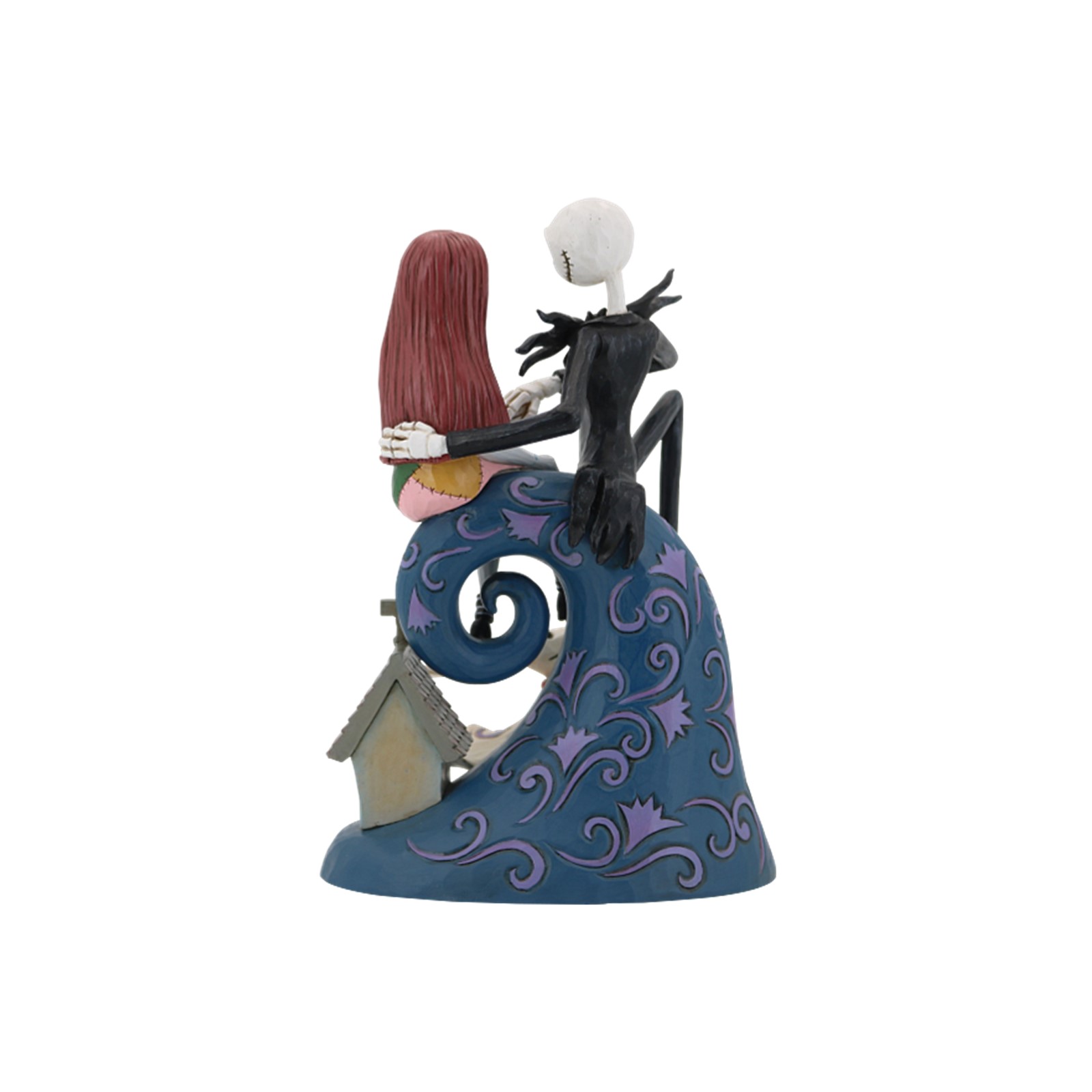 Figurine Disney Jack Skellington et Sally sur la colline Traditions