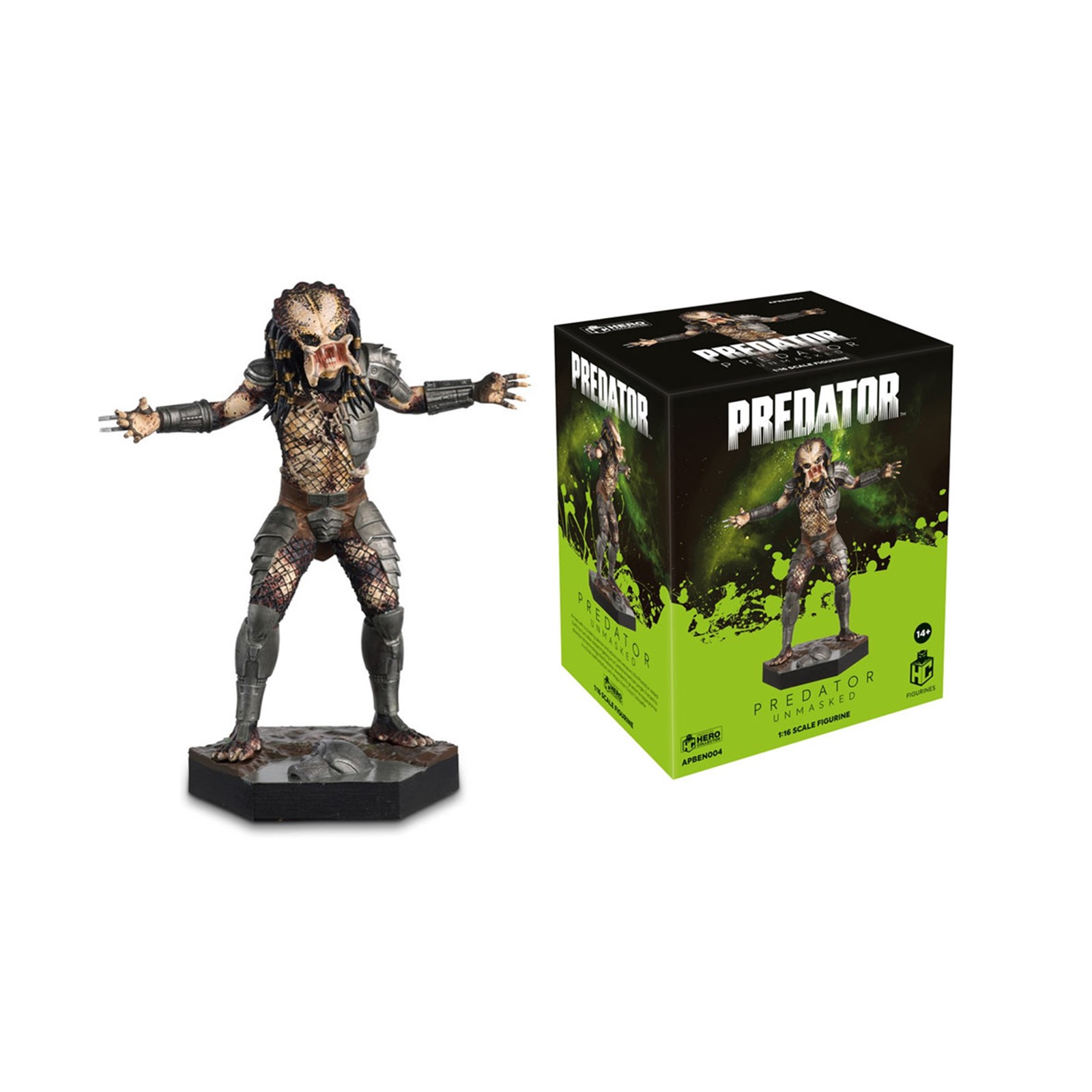 figurine Predator unmasked Eaglemoss 1:16 Hero Collector