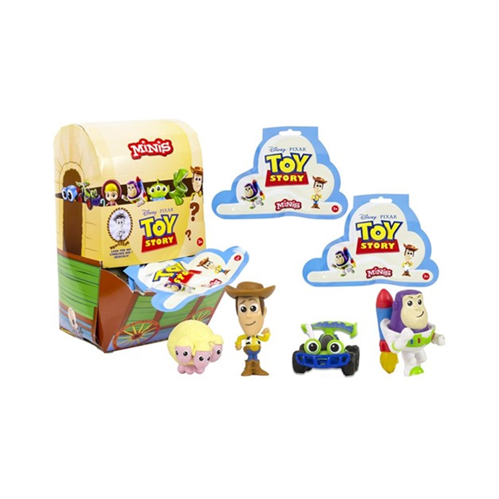 Sachet mystère Figurine mini Toy Story Woody collection