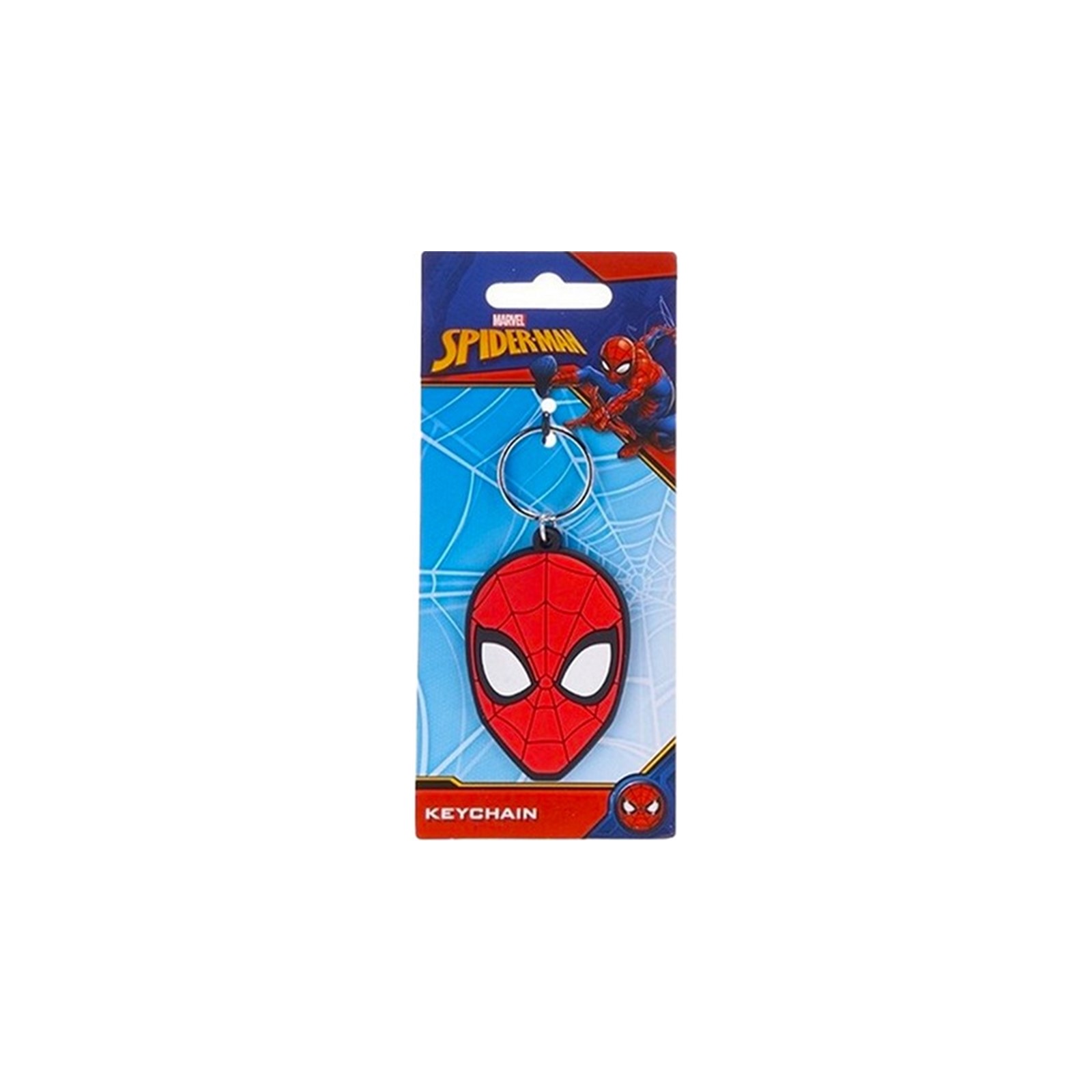Porte clé caoutchouc Marvel Spiderman Tête