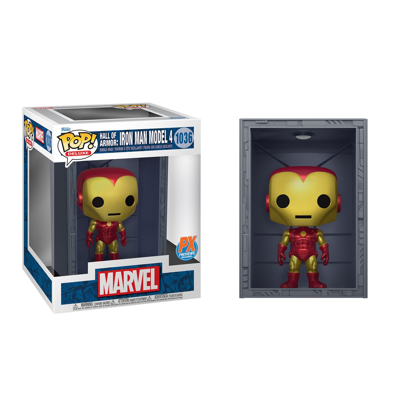 Funko Pop Marvel Iron Man Hall of Armor Model 8 - 1038