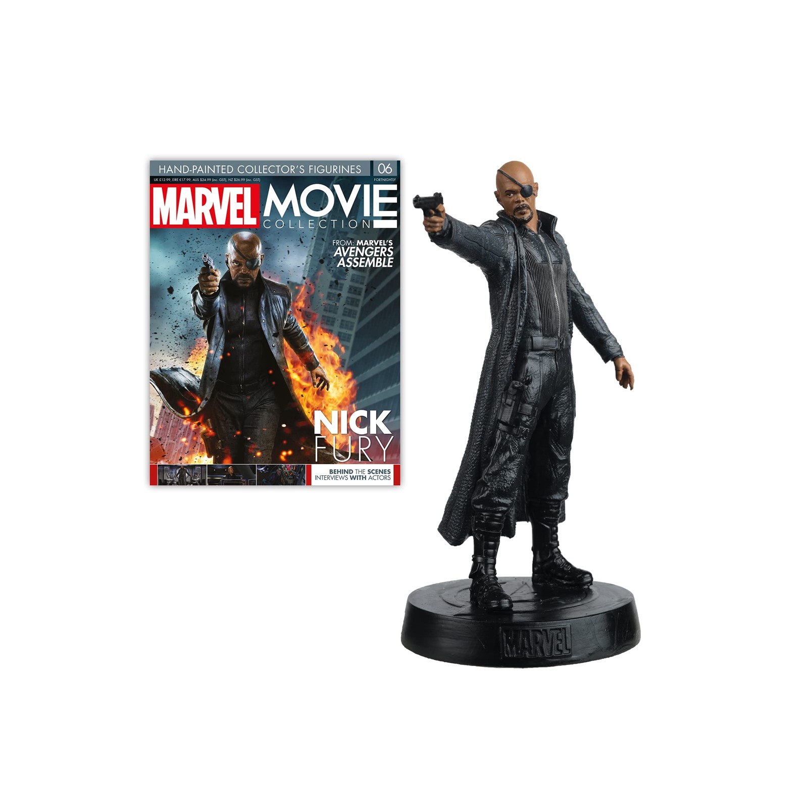figurine Marvel Nick Fury Eaglemoss 1:16 Hero Collector