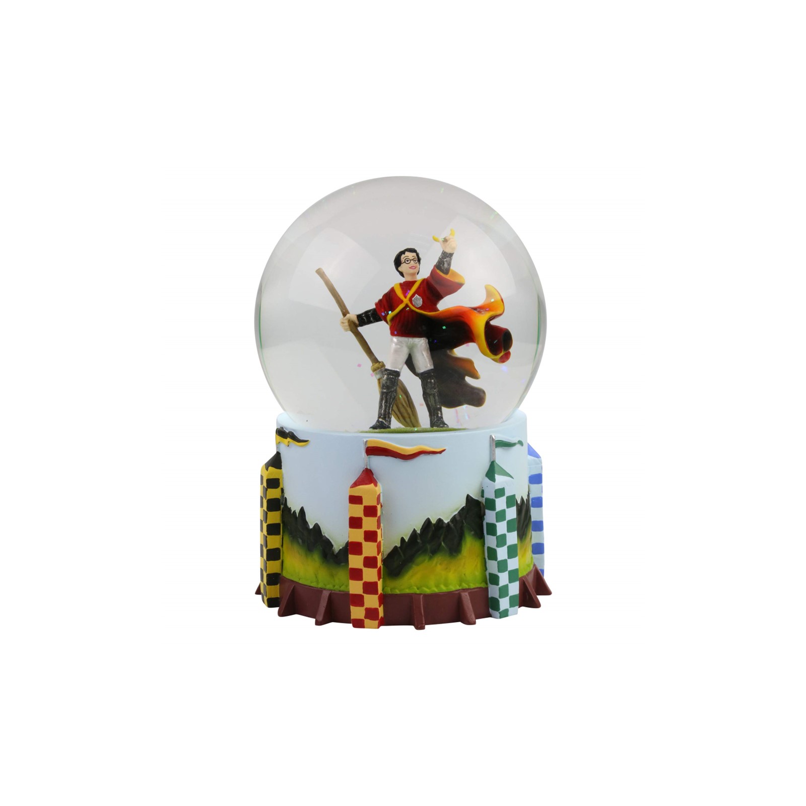 Figurine Boule à Neige résine et verre Harry Potter Quidditch 20cm