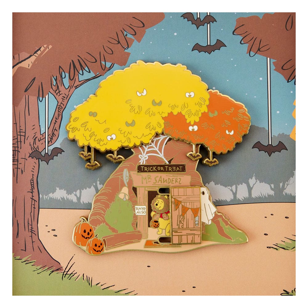 Pins Loungefly Disney Winnie l’ourson Halloween Tree édition limitée