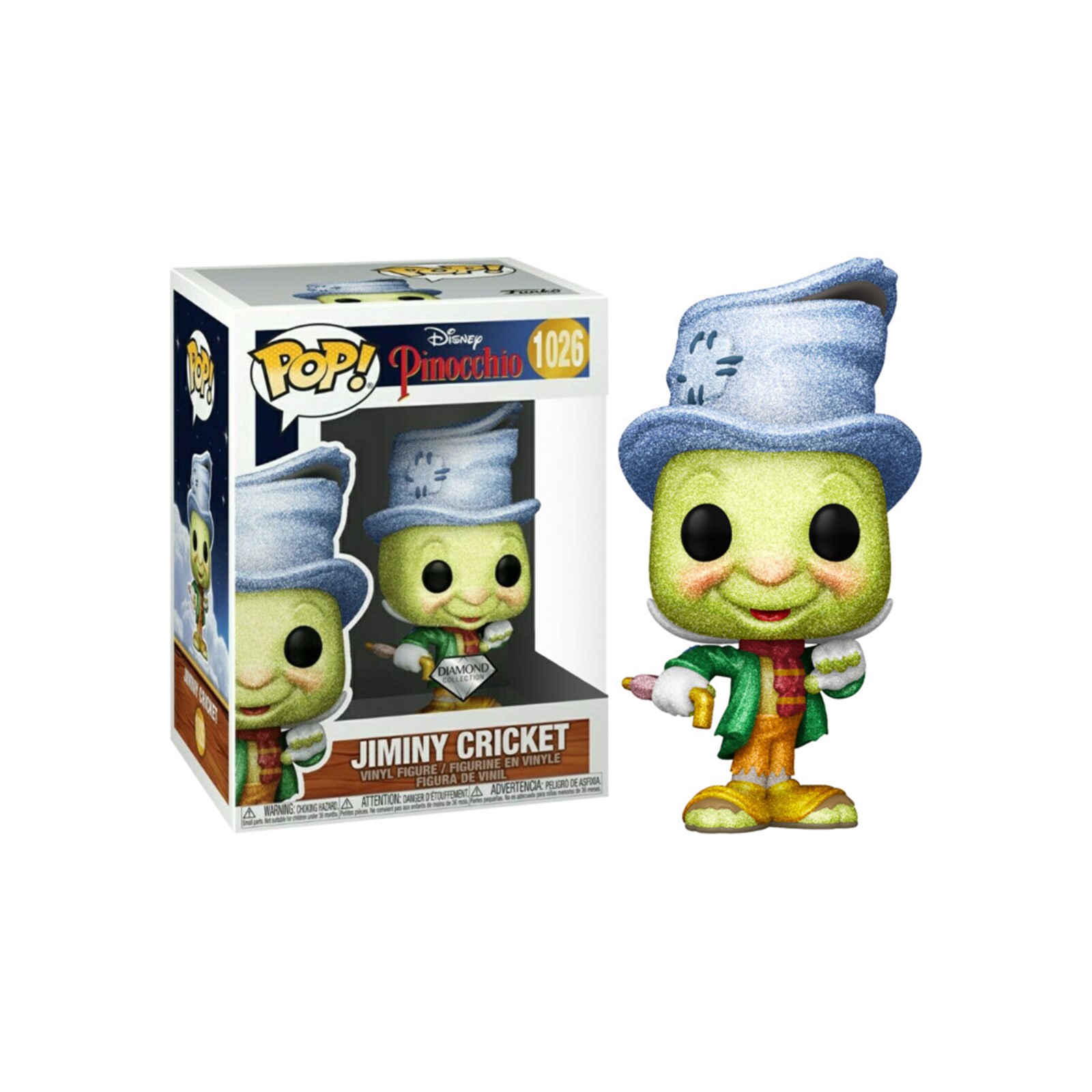 Funko Pop Disney Pinocchio Street Jiminy Diamond Edition – 1026